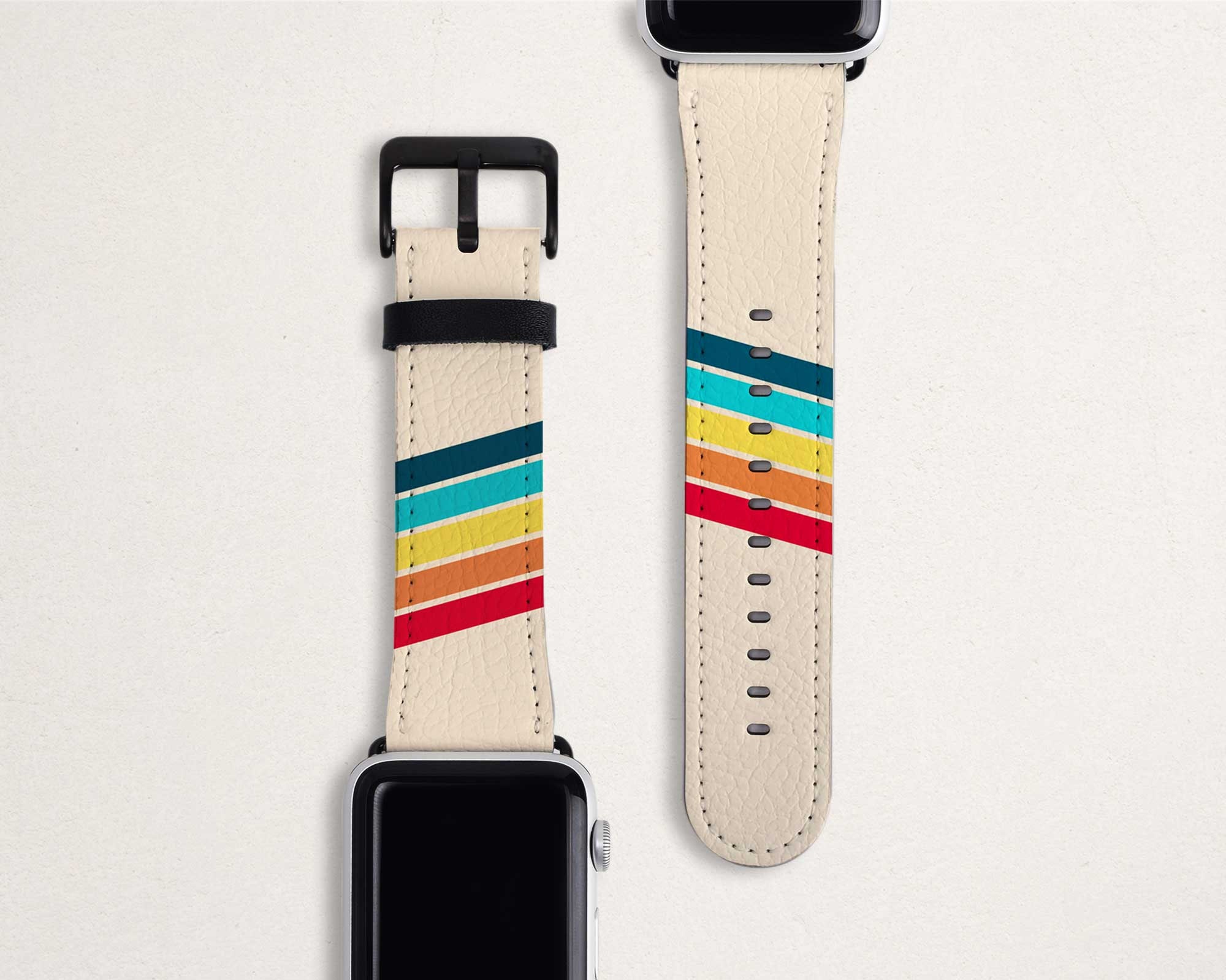 The Smart Minimalist - Upcycled LV Apple Watch Band 38-44mm