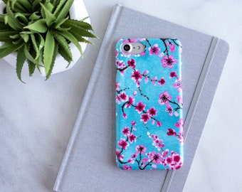 Floral Google Pixel Phone Case, Pink Cherry Blossoms Google Pixel 2 Case, Pixel 2 XL, Flowers, Google Pixel XL, 2XL, Google 2, XL2 Pixel