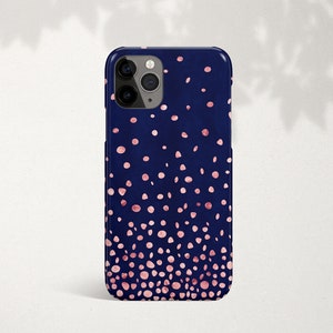 Rose Gold Google Pixel Phone Case Confetti Pixel Case Blue Pixel3A Case Google Pixel XL Case Rose Gold Pixel 4 XL Case Google Pixel 2 Case 3 image 8