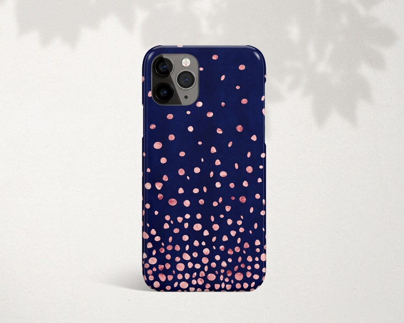 Rose Gold Google Pixel Phone Case Confetti Pixel Case Blue Pixel3A Case Google Pixel XL Case Rose Gold Pixel 4 XL Case Google Pixel 2 Case 3 image 8