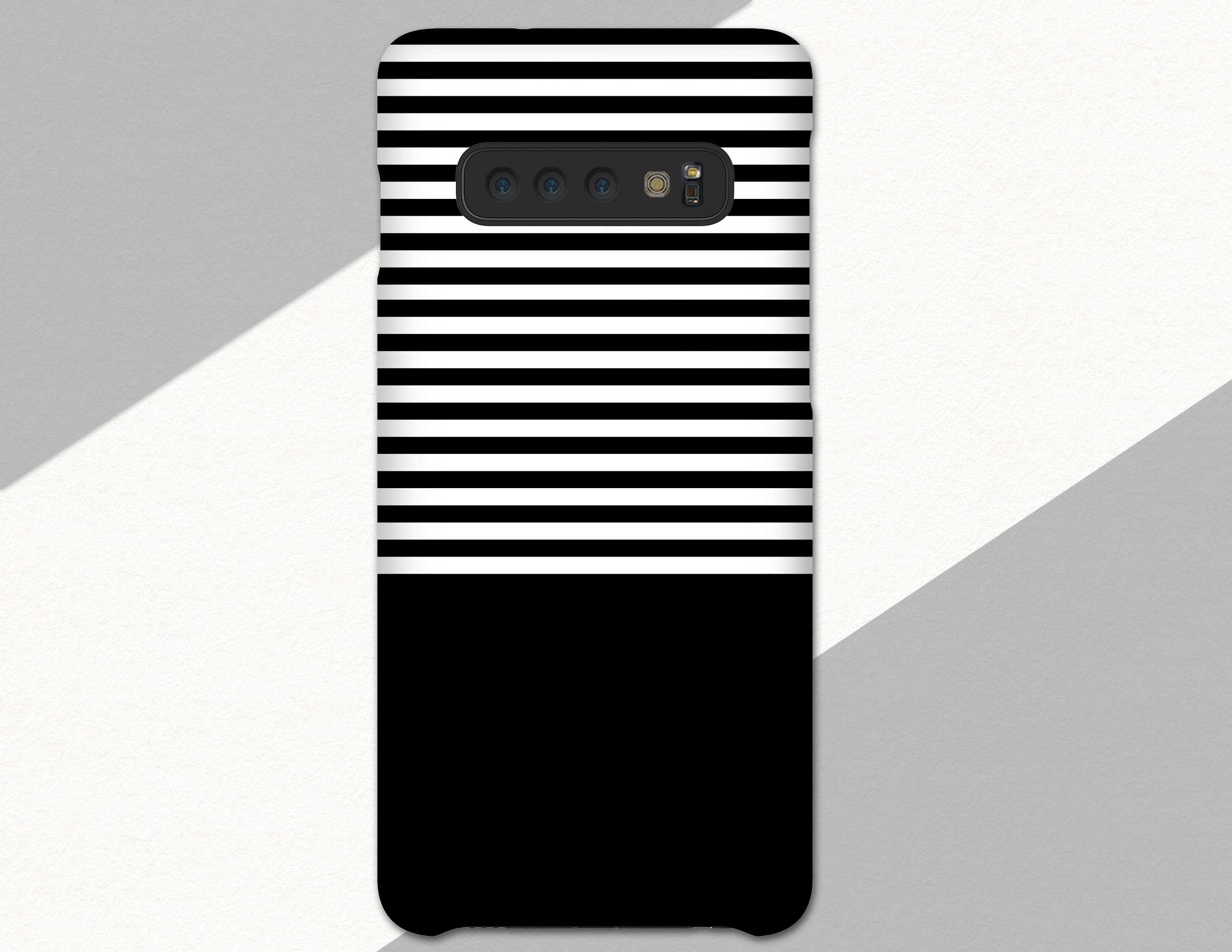 Black And White Striped Samsung Galaxy S21 Ultra S Se S10 Etsy Black And White Striped Samsung Galaxy S21 Ultra S Se S10 Etsy