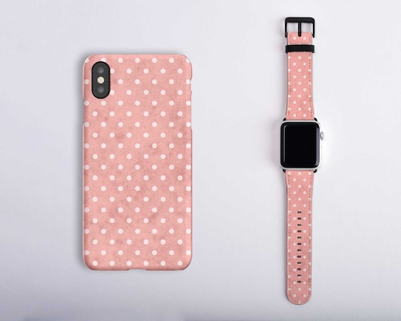 Pink LV IPhone Case & Watch Band