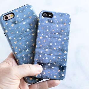 iPhone 11-hoesje blauwe sterren iPhone 11 Pro-hoesje Celestial iPhone 11 Pro Max-hoesje Nieuw telefoonhoesje iPhone 12 afbeelding 3