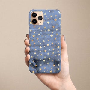 iPhone 11-hoesje blauwe sterren iPhone 11 Pro-hoesje Celestial iPhone 11 Pro Max-hoesje Nieuw telefoonhoesje iPhone 12 afbeelding 4