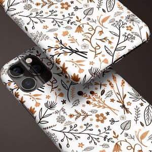 Floral Pattern Phone Case for Samsung Galaxy S26 S25 S24 FE S23 Plus Ultra S22 S21 S20 Cute Flowers image 3