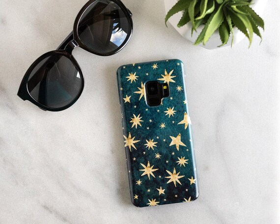 Green Stars iPhone 8 Phone Case, for iPhone XR Case, iPhone 7 Phone Case, Cute iPhone Case, Green iPhone 6S Case, iPhone 8 Plus, iPhone SE