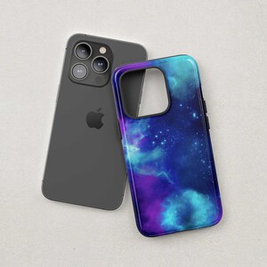 two iphone cases sitting next to each other