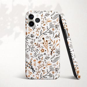 Floral Pattern Phone Case for Samsung Galaxy S26 S25 S24 FE S23 Plus Ultra S22 S21 S20 Cute Flowers image 2