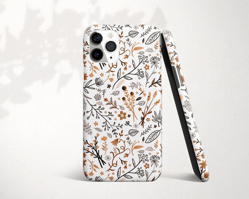 Floral Pattern Phone Case for Samsung Galaxy S26 S25 S24 FE S23 Plus Ultra S22 S21 S20 Cute Flowers image 2