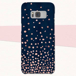 Pink Confetti Blue Galaxy S9 Case Blue S10 Samsung Galaxy S21 Ultra Rose Gold Samsung Galaxy S20 Plus Note 9 10 20 Case S9 Plus A51 5G A71 image 2