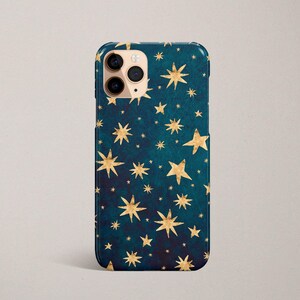 Google Pixel Case with Stars Blue Green Google Pixel 10 Pro 9 8 Pro 7 6 XL Teal Celestial Star image 4