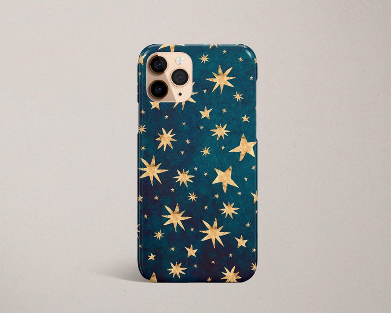 Google Pixel Case with Stars Blue Green Google Pixel 10 Pro 9 8 Pro 7 6 XL Teal Celestial Star image 4