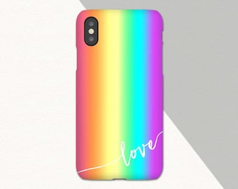 Etui na telefon LGBTQ Pride Samsung Galaxy S10 S9 Gay Pride Rainbow iPhone XS Max Xr 10 X 8 Plus 7 6S 6 SE Google Pixel Pride etui na Pixel 2 XL