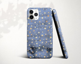 Blue Star Phone Case for Google Pixel 10 9 XL 9a 8 Pro 7 6 Celestial Pattern Cute Aesthetic Google Pixel Phone Case