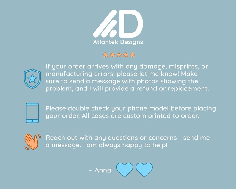 a blue background with a message written in a foreign language