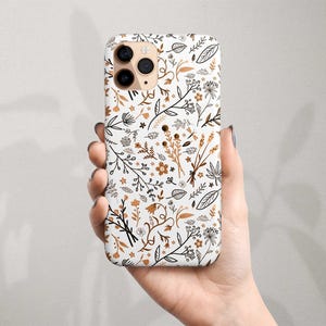 Floral Pattern iPhone 11 Case for iPhone 12 Pro Max Cover Apple iPhone XR X XS Max 8 Plus 7 Plus SE2 12 Mini 6S 6 12 11 Pro Flower Design