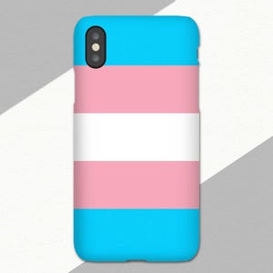 Transgender Pride Transgender Flag Phone Case Trans Queer LGBTQ+ Trans Pride Gift for Transgender iPhone Case Google Pixel Samsung Galaxy 10
