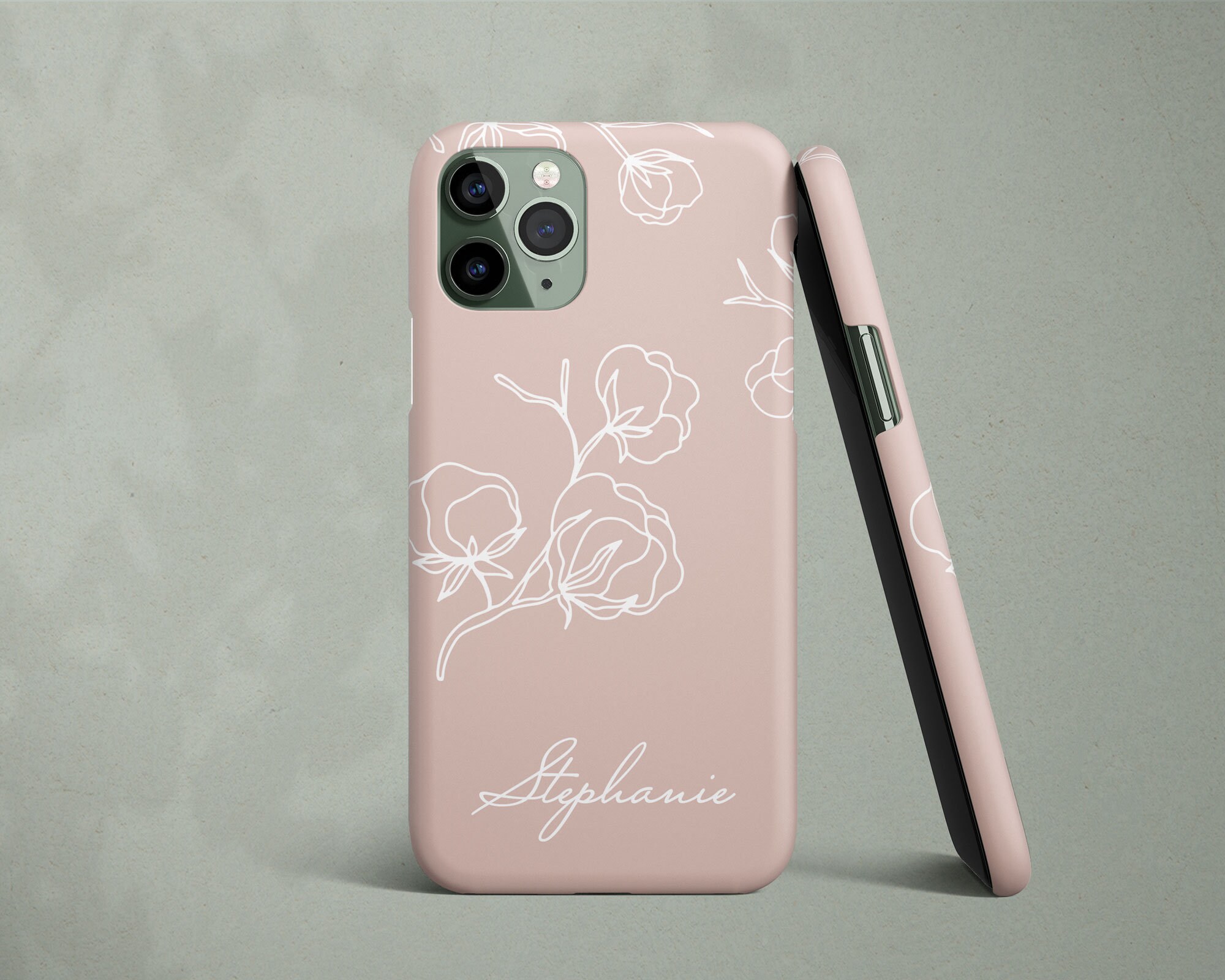 Custom Name Iphone Case and Matching Apple Watch Band Set Etsy