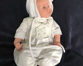 Blessing, Christening, Baptism, Special Event Suit Size Newborn