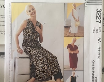 McCall's 3227 Sewing Pattern: Misses Dress, Top, Pants (Sizes 6-12)