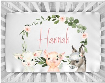 pig crib sheets