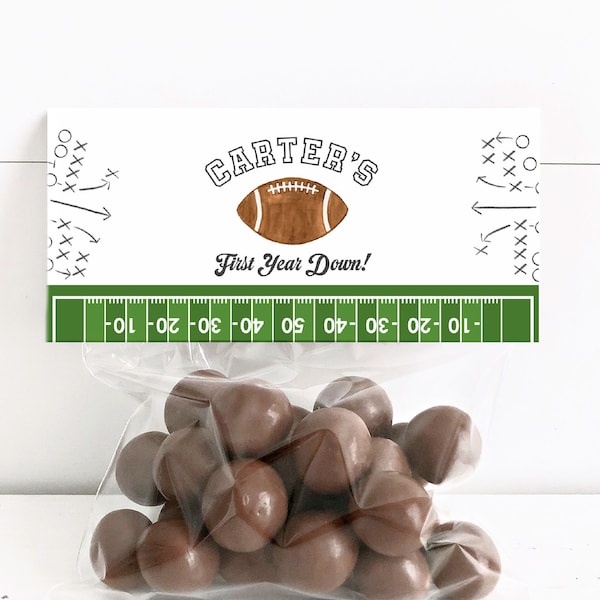 Football Themed Goodie Bags - Etsy