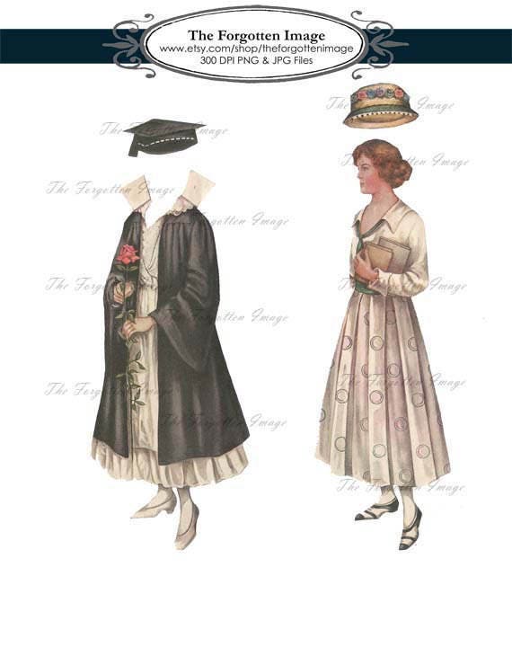 1920s paper dolls
