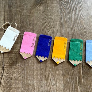 Colored Pencil Garland // Back to School Garland // Classroom Garland // Back to School Decor // First Day of School // Teacher Gift // bild 1