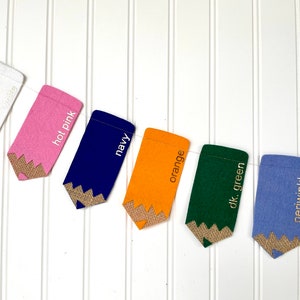 Colored Pencil Garland // Back to School Garland // Classroom Garland // Back to School Decor // First Day of School // Teacher Gift // bild 8
