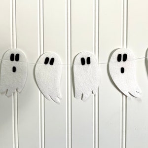 Ghost Garland// Ghost Banner // Halloween Garland // Halloween Banner // Halloween Decor // Ghost Decor // Halloween Party Decor// image 8
