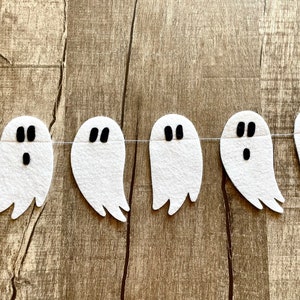 Ghost Garland// Ghost Banner // Halloween Garland // Halloween Banner // Halloween Decor // Ghost Decor // Halloween Party Decor// image 4