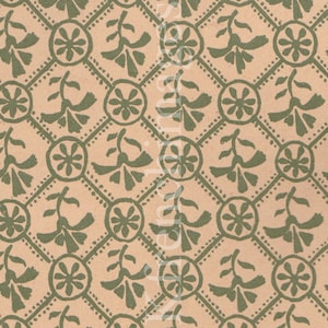 Impresión en color original vintage francés Jugendstil Art Nouveau Art Deco papel grueso o cartón A4 EE. UU. Flor estilo bauhaus