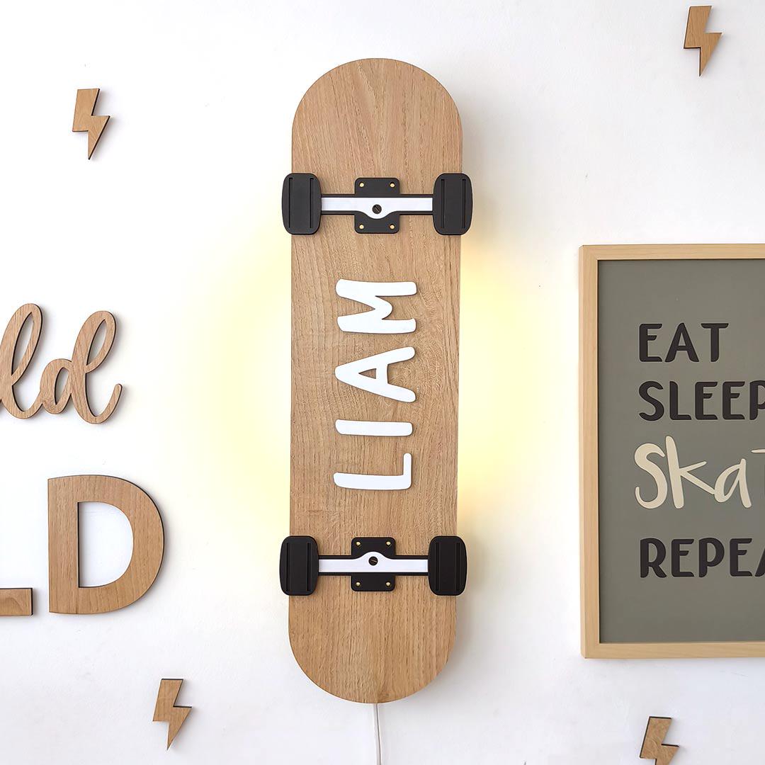 Skateboard lamp - Etsy 日本