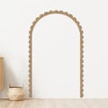 Scalloped Wooden Arch, Wall Molding wood, wooden wall molding arch shaped, arch moulding product logo