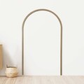 Wooden Arch, Wall Molding wood, wooden wall molding arch shaped product logo