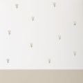 Mini flowers decals, reusable wall decals,  fabric wall stickers, kdis room wall decals, girl room decor, floral wall stickers, botanic product logo