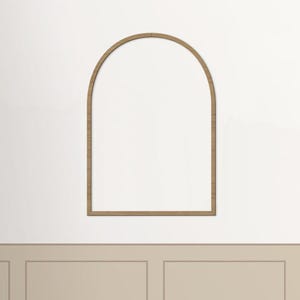 Small wooden Arch, Wall Molding wood, wooden wall molding arch shaped