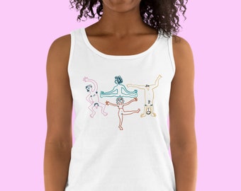Nude Women Exercise - Etsy