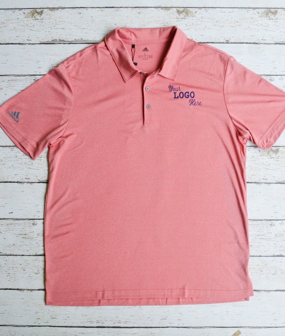 adidas heathered polo