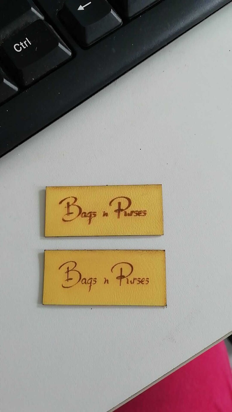 Sew in Labels, Faux Leather Labels, Leather Labels, Cork Labels