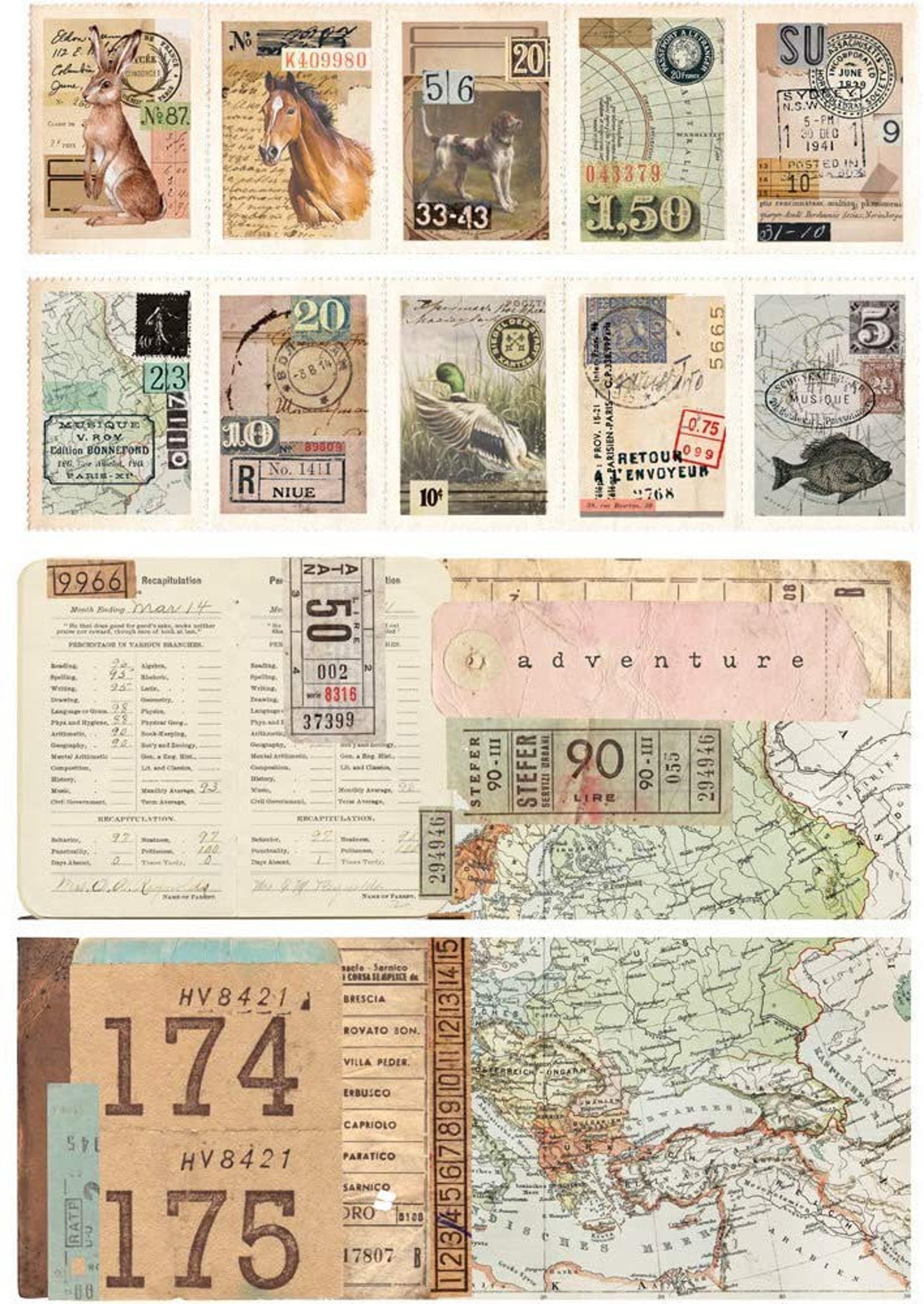 Ephemera Collection Etsy