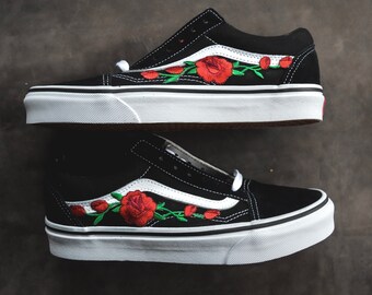 rose custom vans