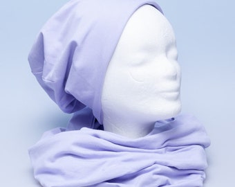 Set scarf | hat [lilac]