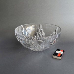 Crystal bowl GORHAM Lead crystal candy dish Centerpiece fruit vase Made in Germany image 10