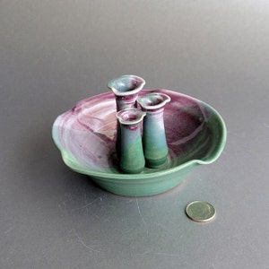 Artist made incense stick holder Hand made ceramic incense burner Fragrance burner Aromatherapy table decor image 8