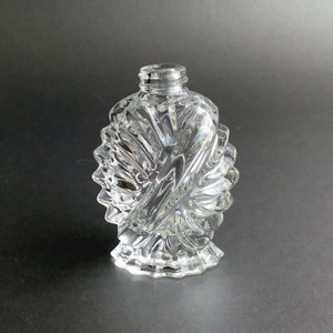 Bohemian glass perfume bottle Hand made perfumers Made in Czech Republic Vanity collection image 5