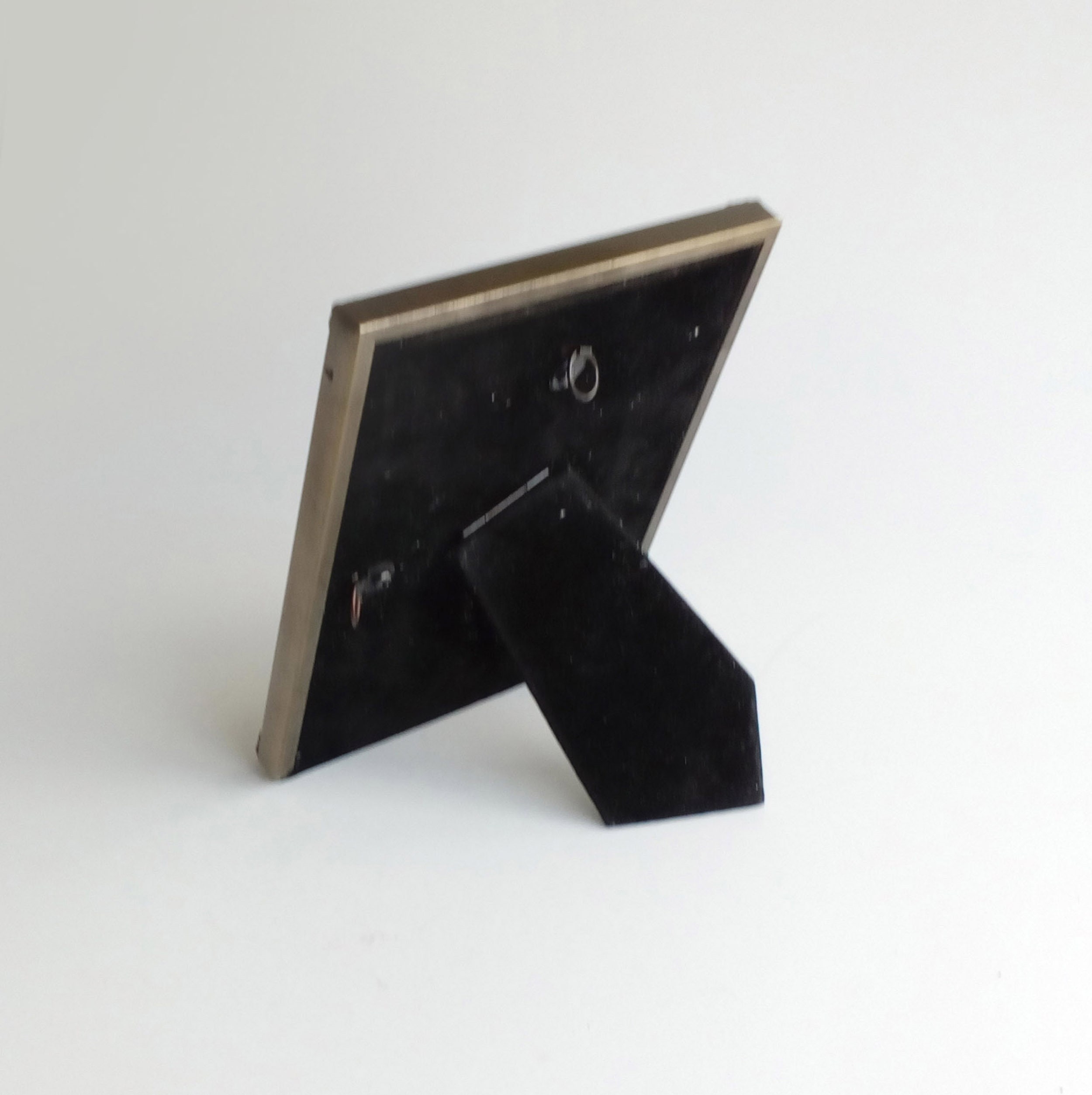 Rectangular Polished Brass Photo Frame Contemporary Home - Etsy