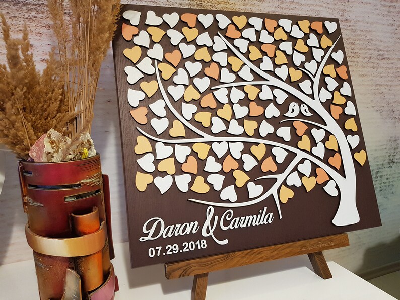 Bridal Shower Guest Book Wedding Guestbook Customized Guest Etsy