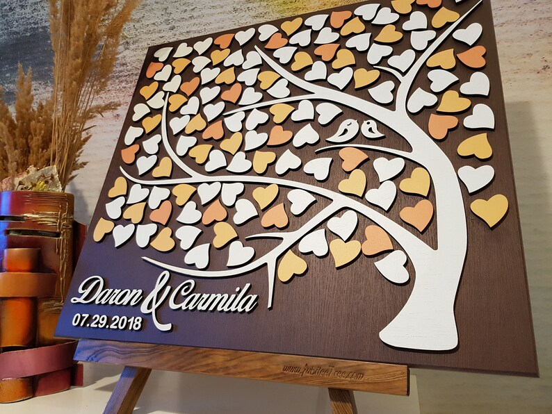 Bridal Shower Guest Book Wedding GuestBook Customized Guest Etsy