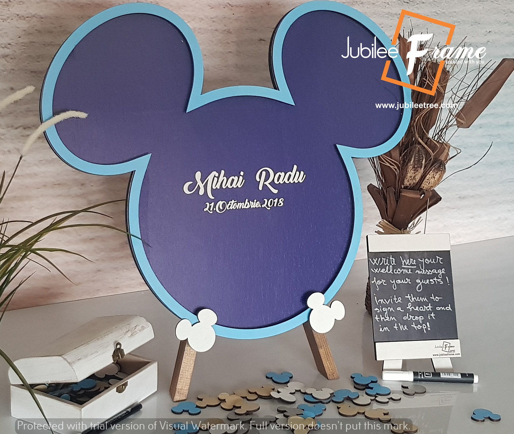 Disney Movie Inspired Guest Book Minnie Mickey Mouse Guest | Etsy